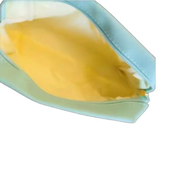 “HAIR” Cosmetic Makeup Bag, Patch Chenille Letter. Multi-colored. - Picture 4 of 4